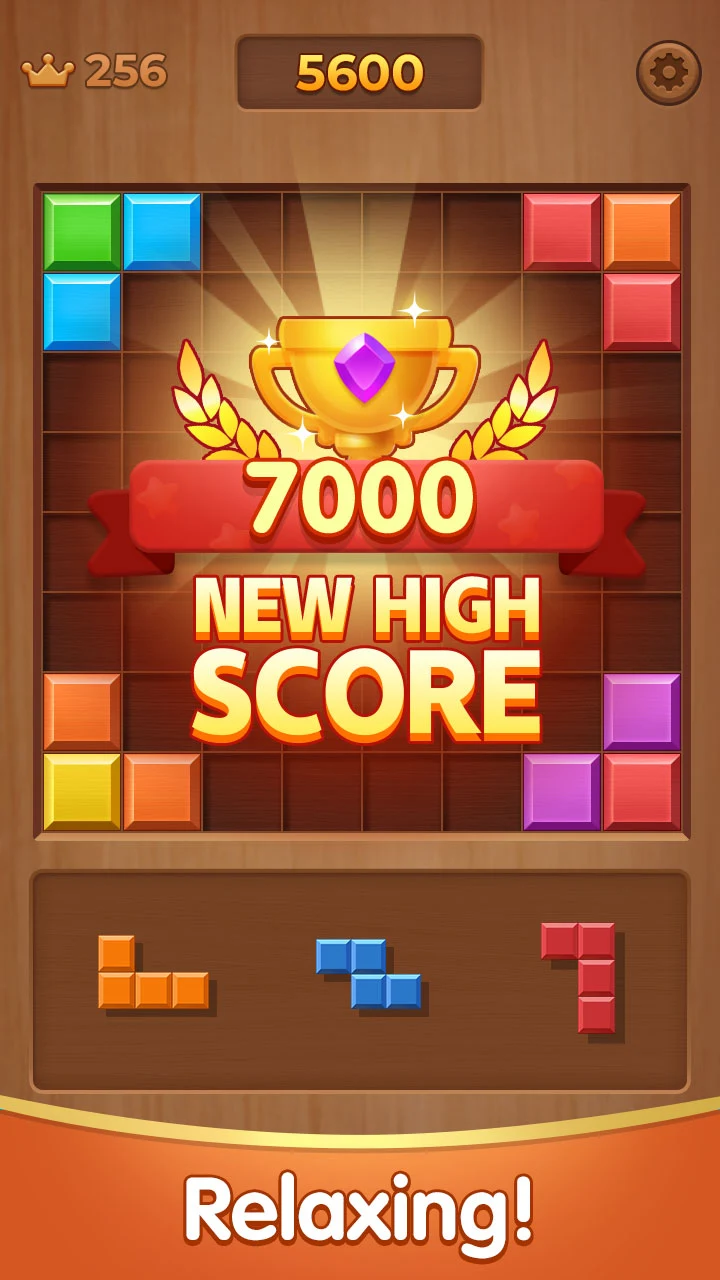 Block puzzle screenshot