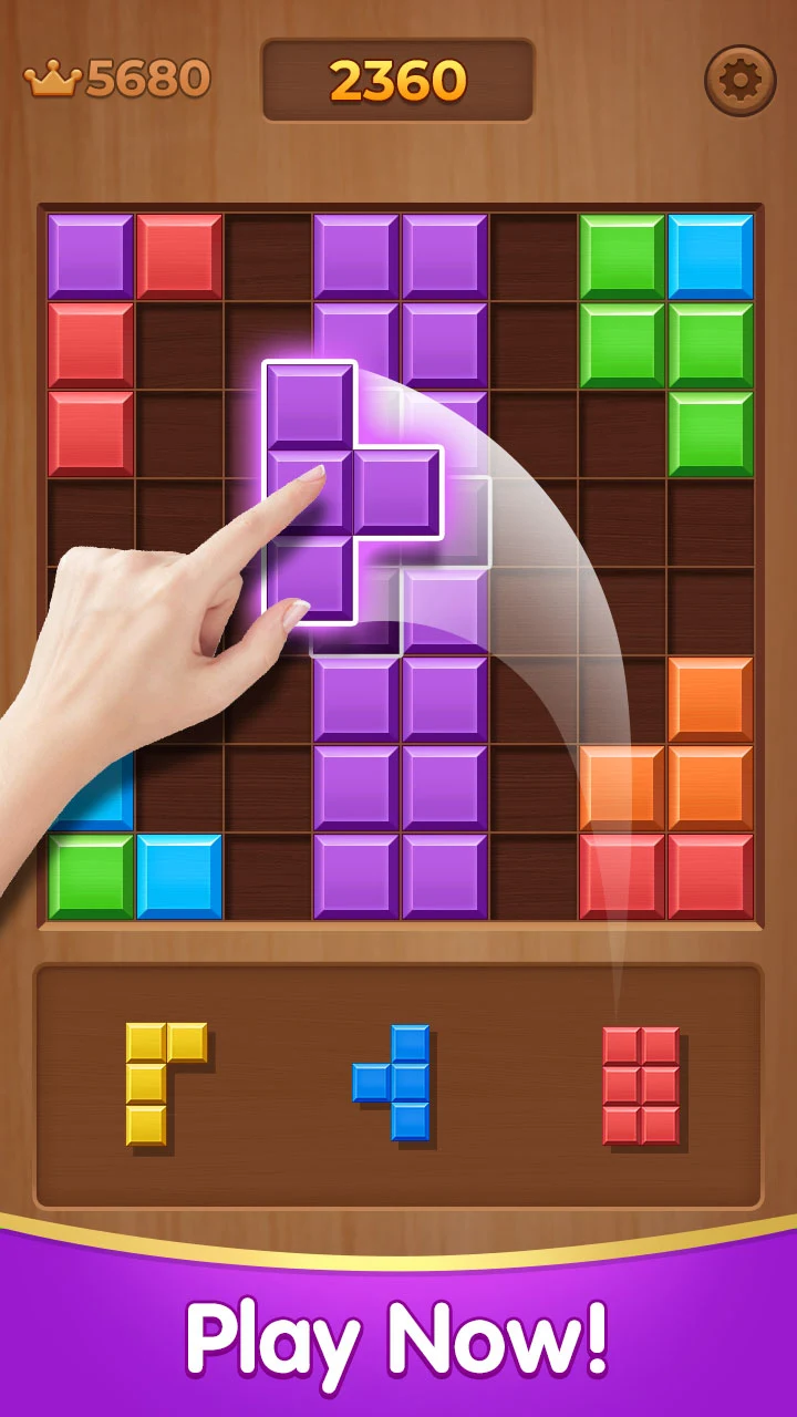Block puzzle screenshot