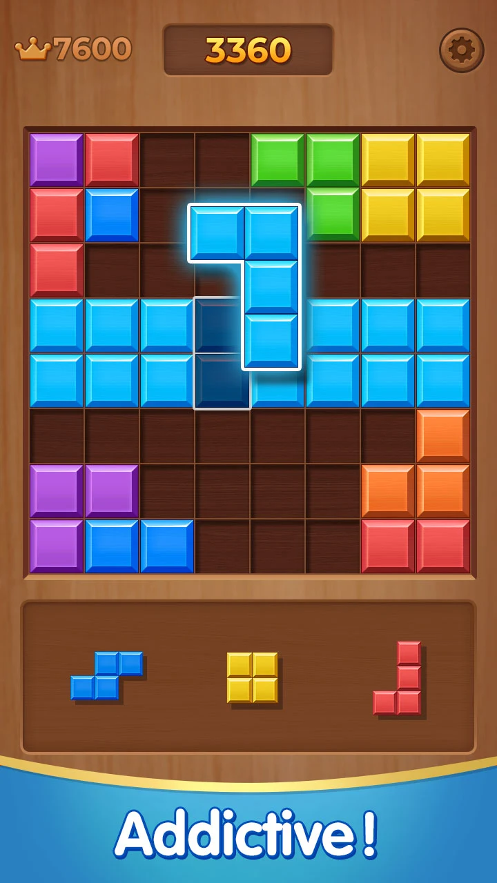 Block puzzle screenshot